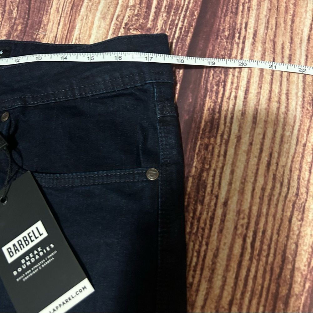 Men’s Barbell Apparel Straight Athletic Fit 2.0 Dark Rinse Size 34 x 32 - Picture 5 of 6